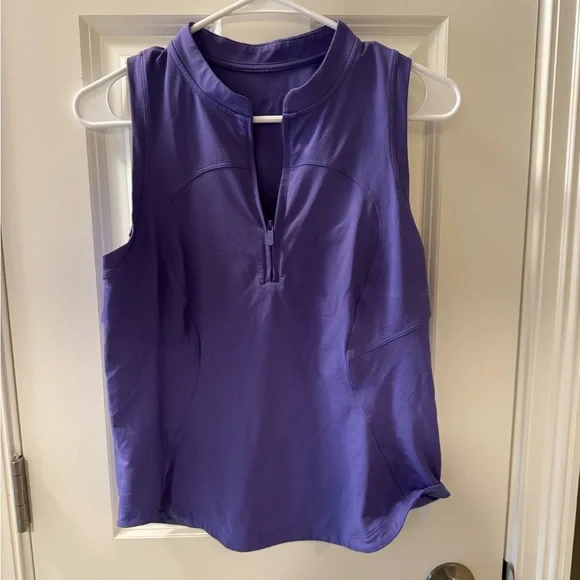 Lululemon front zip quick dry tank - Picture 3 of 3